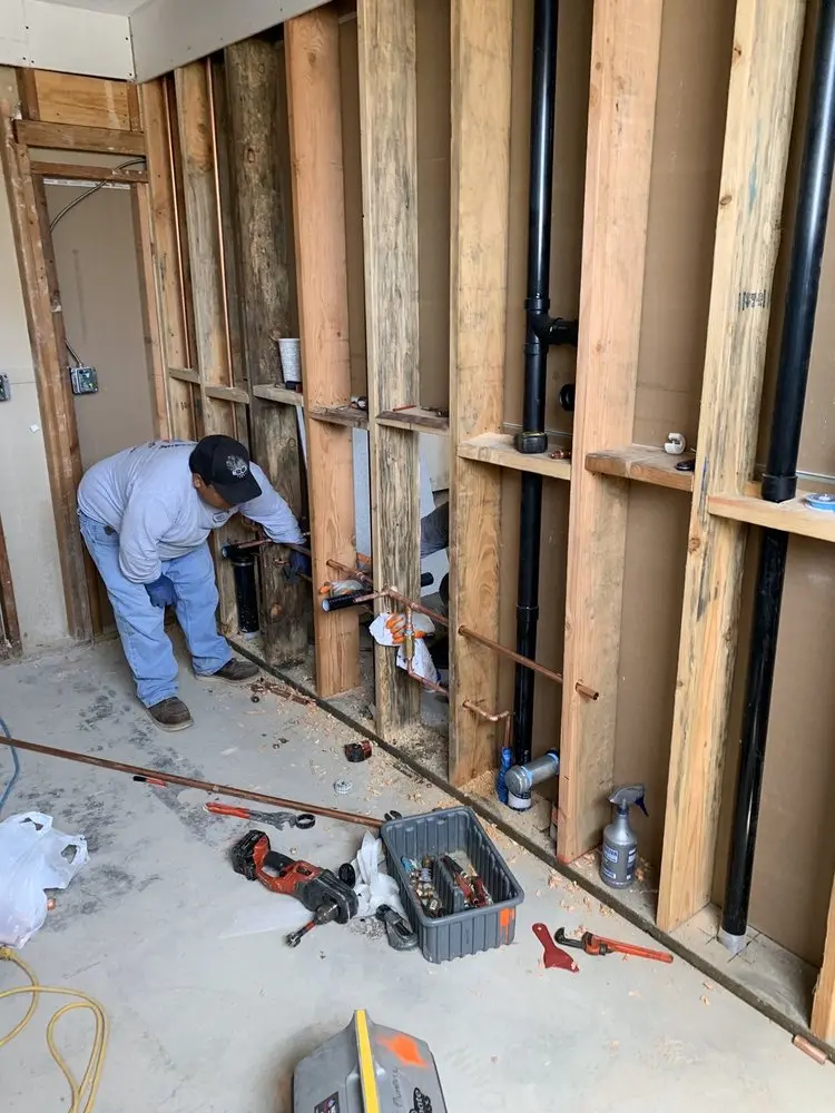 Commercial rough-in plumbing for Commercial Plumbing in Brookdale Heights